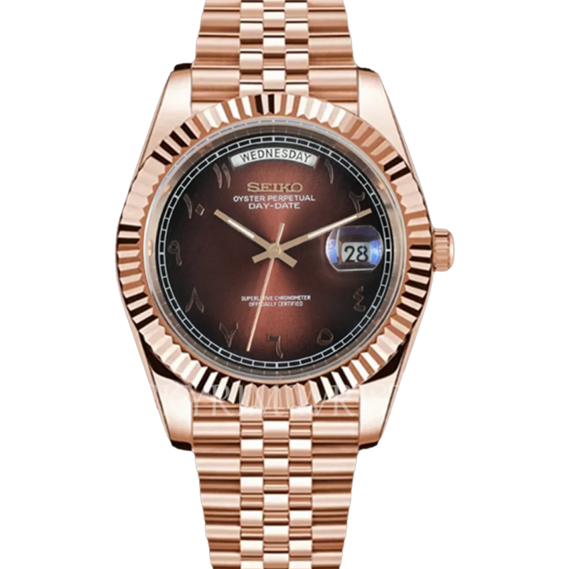Mod Day-Date Rose Gold Arabic