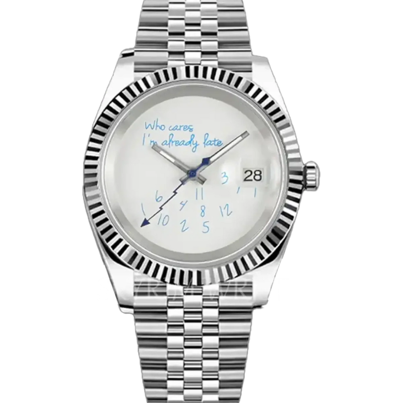 Mod Datejust White Who Cares?