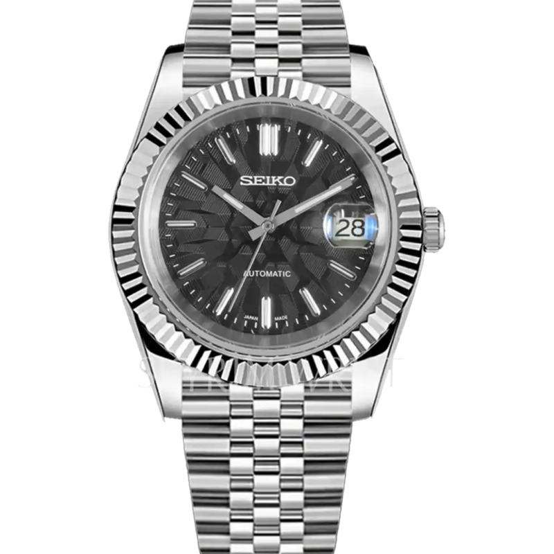 Mod Datejust Mosaic Black