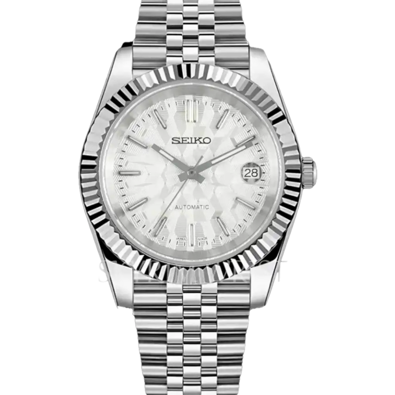 Mod Datejust Mosaic White
