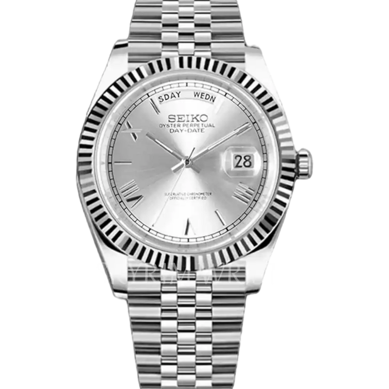 Mod Day-Date Silver