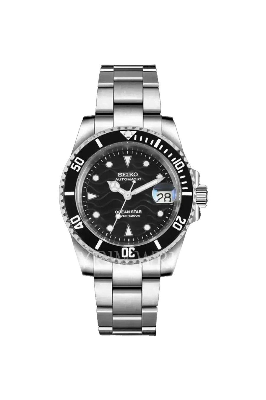 Mod Submariner Black Wave