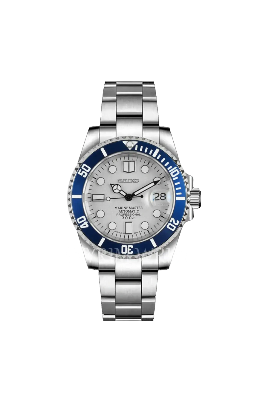 Mod Submariner Blue White